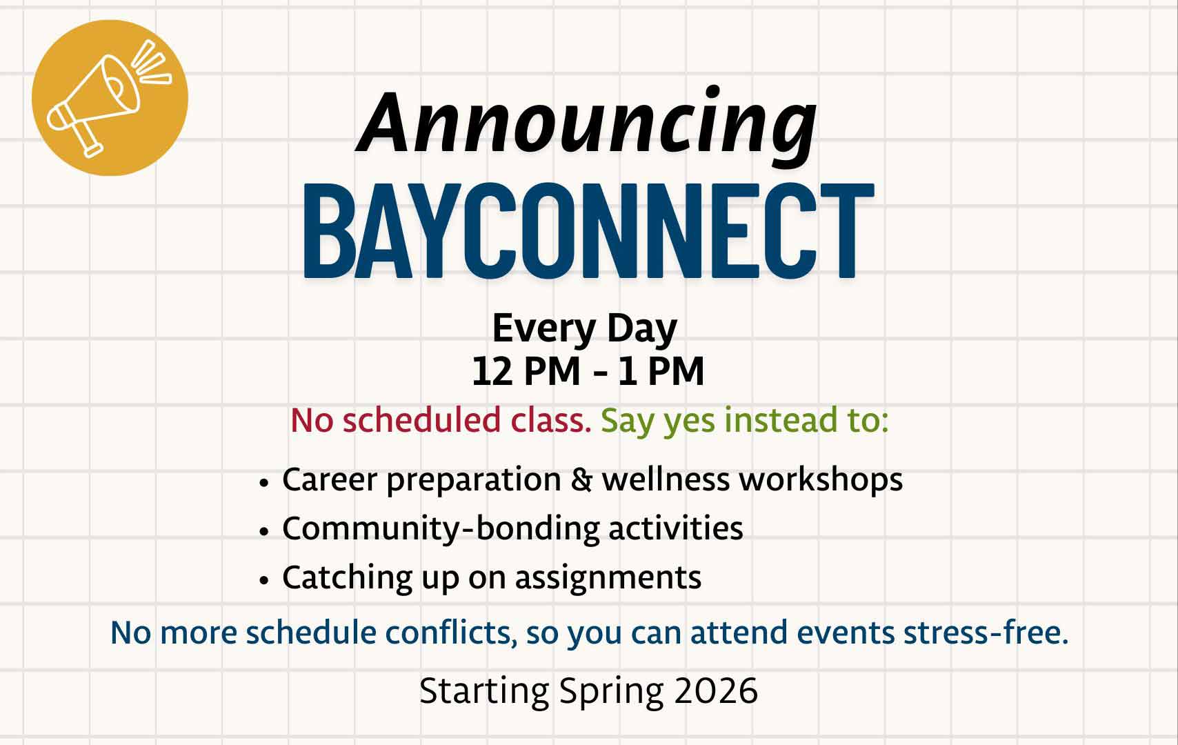 Bay Connect Flyer