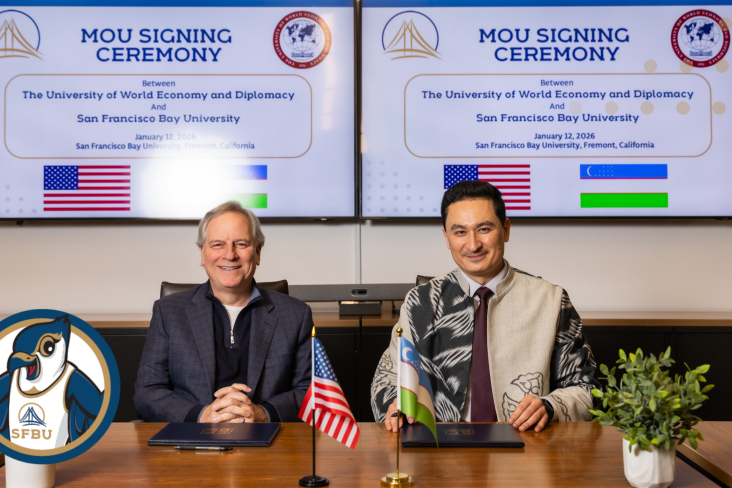 San Francisco Bay University and University of World Economy and Diplomacy Sign Memorandum of Understanding