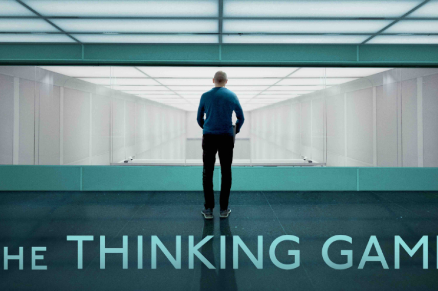 16x9 film poster for The Thinking Game