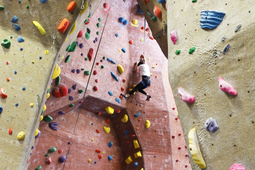 Indoor Rock Climbing Trip