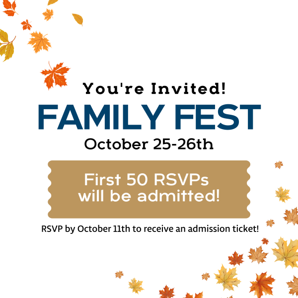 Family Fest, October 25-26