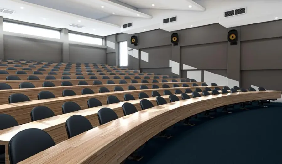 Empty classroom. GETTY